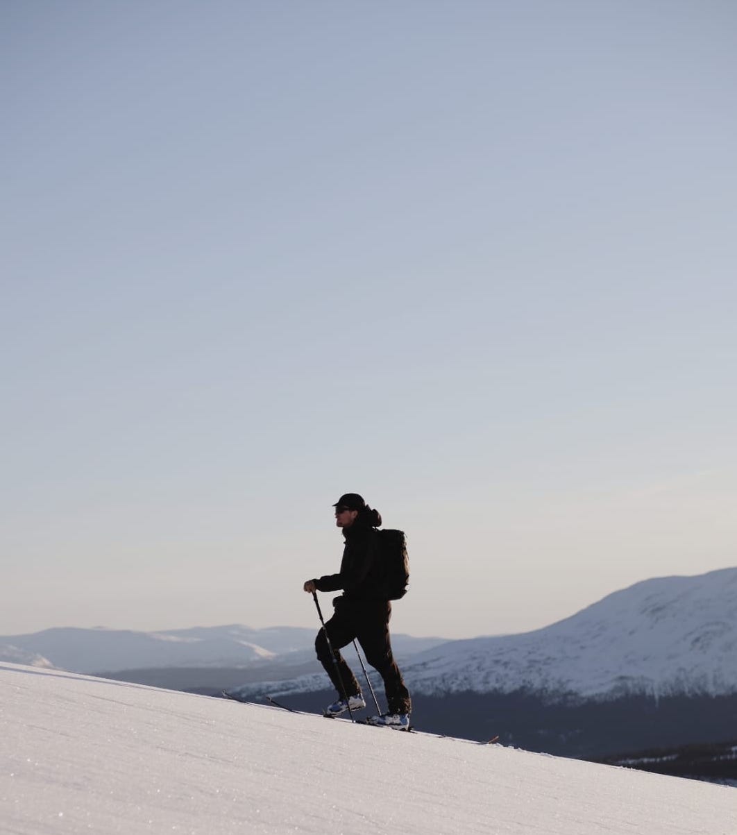 skidåkning instruktör skidskola offpist guide topptur åre skistar trillevallen ottsjö ottfjället vålådalen duved